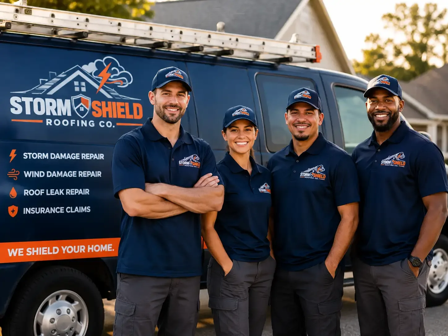 Storm Damage Roof Repair company in Fine, NY